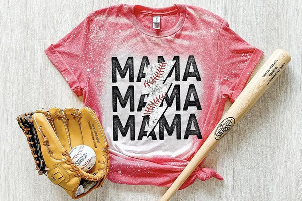 Baseball Mama Lightening Bolt