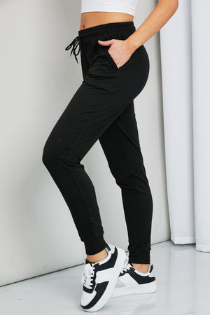 Leggings Depot Drawstring Waist Joggers