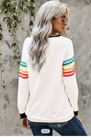 Rainbow Long Sleeve Top